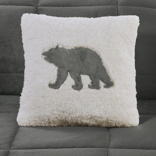 Woolrich Alton Plush to Sherpa Winter Comforter Set, Grey, Full/Queen