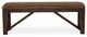 Aico Amini Carrollton Bench in Rustic Ranch