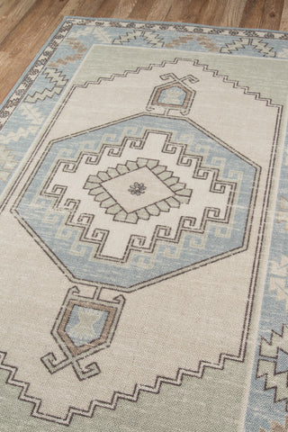 Anatolia ANA-2 Machine Made Light Blue Area Rug 2'x3'