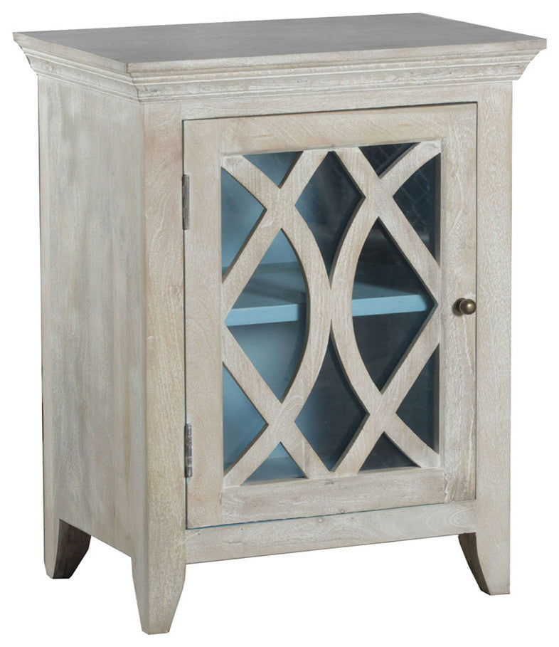 Stein World Blanche 1-Door Accent Cabinet