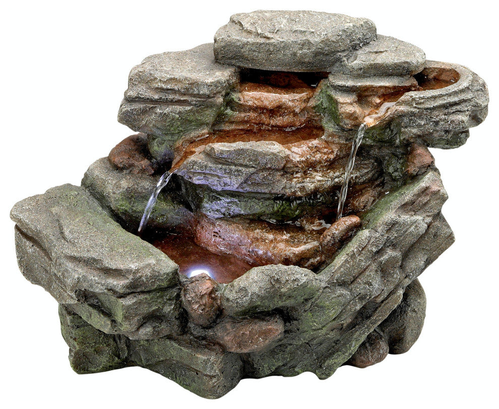 Waterfall Creek Cascading Fountain