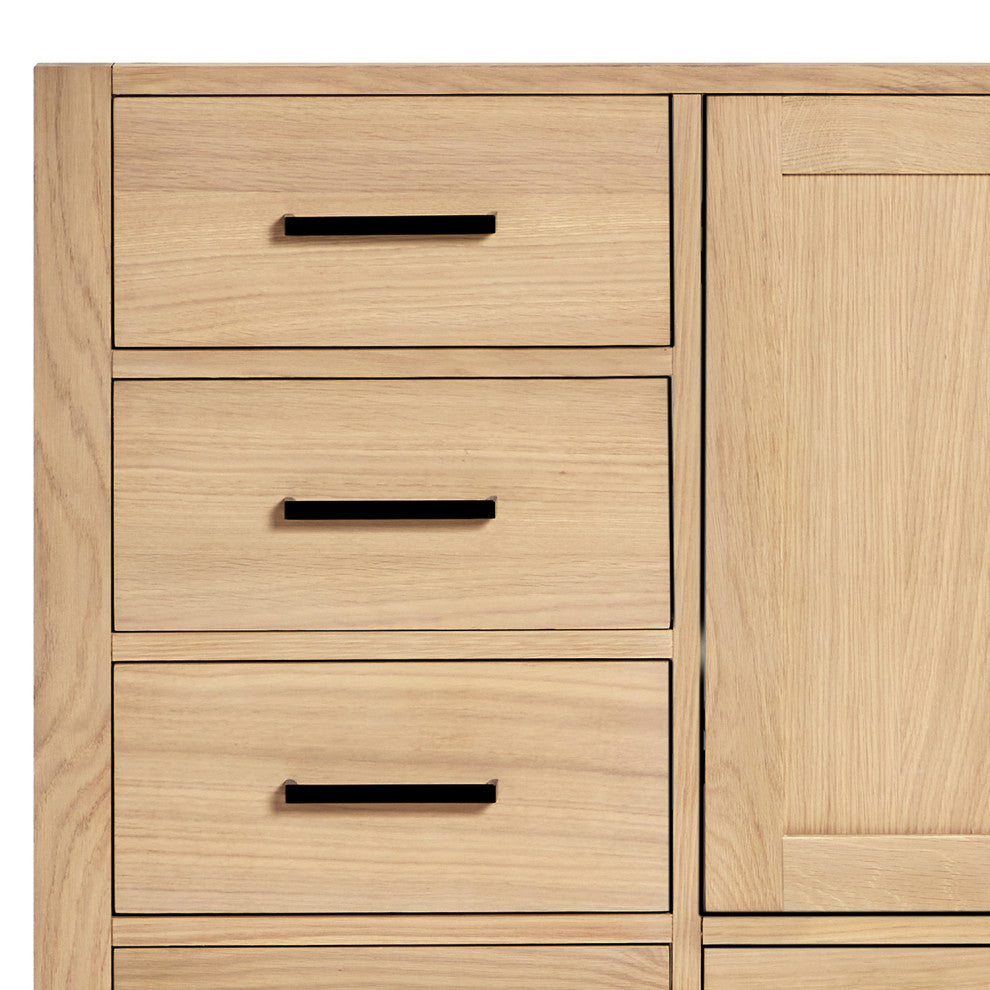 ARIEL Cambridge 42 in. Single Sink Base Cabinet In Oak