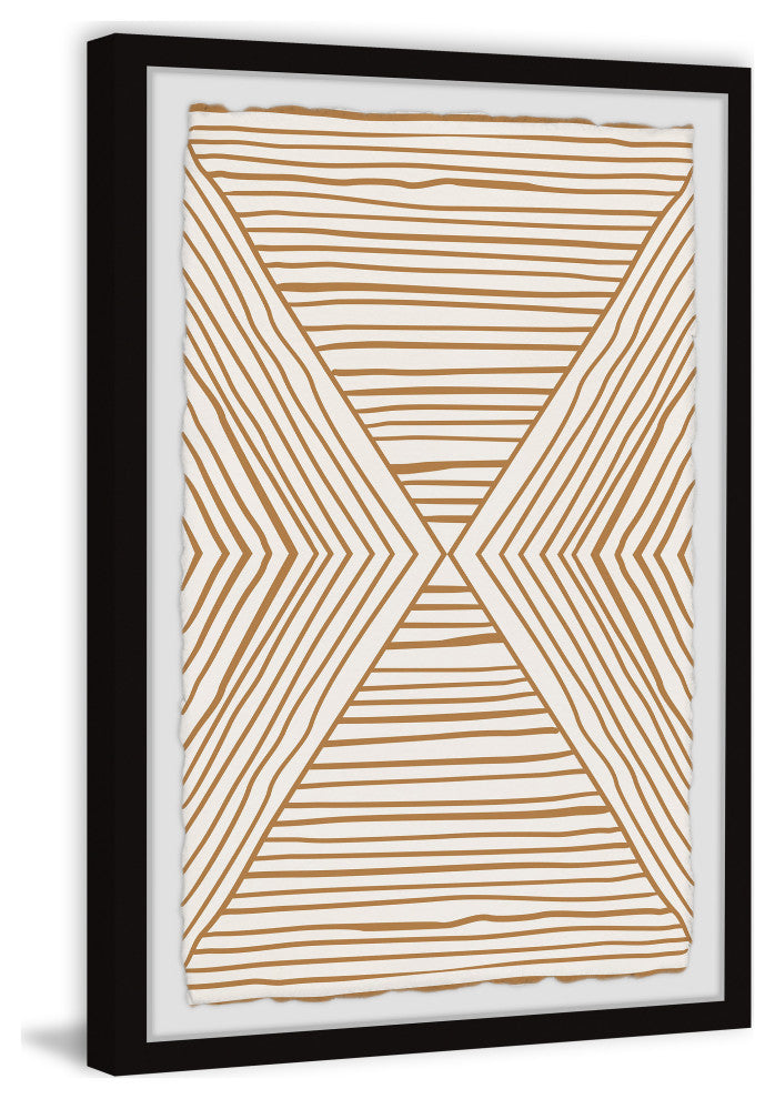 "Above the Roof" Framed Painting Print, 20x30