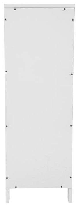 Dune Farmhouse Bathroom Storage Organizer, White