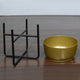 Handmade 100% Iron Round Modern Planters Pot, Gold