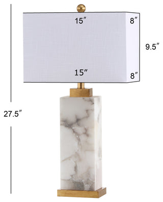 Elizabeth Alabaster LED Table Lamp