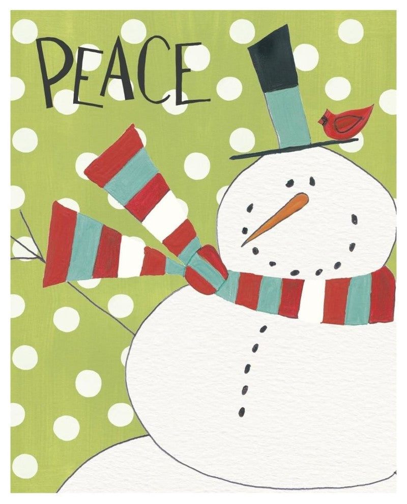 "Whimsy Winterland IV" Digital Paper Print by Anne Tavoletti, 22"x26"