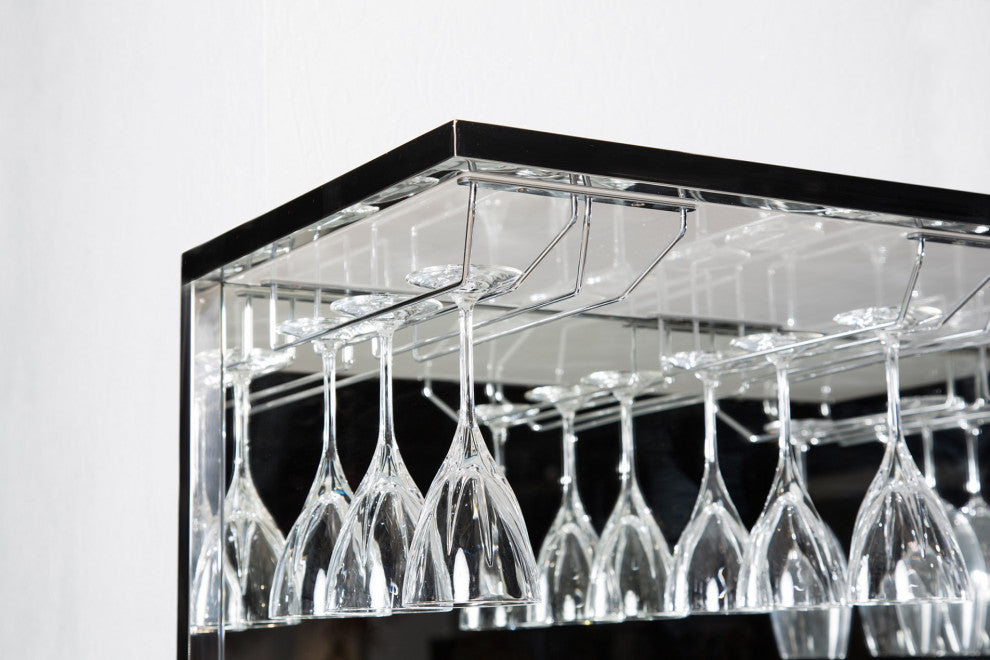 State St. Wine Bar Cabinet - Off White