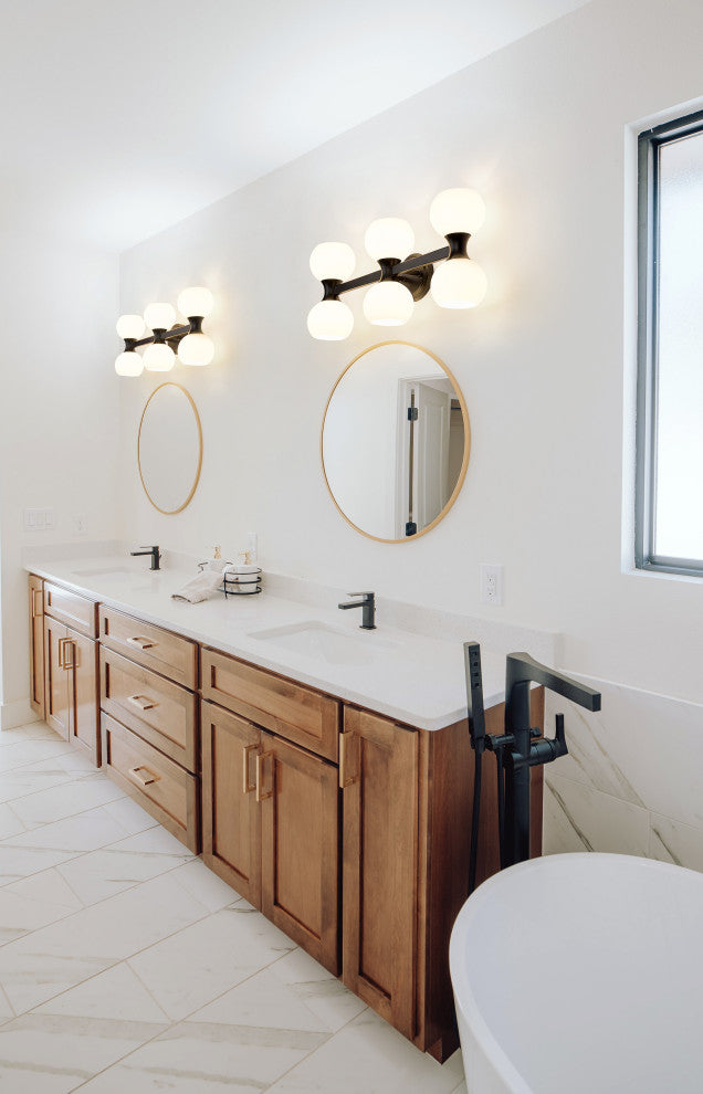 Z-LITE 6-Light Vanity, Matte Black