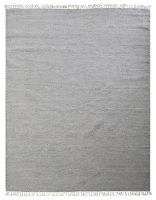 HAND WOVEN FLAT WEAVE KILIM WOOL ECO-FRIENDLY AREA RUGS-Solid,Silver