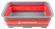 Wakeman 10L Collapsible Portable Camping Wash Basin, Red