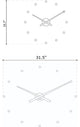 Nomon OJ Numbers Clock