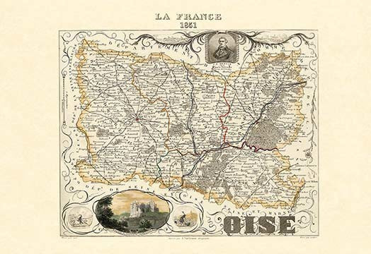 Oise- Framed Paper Poster 20" x 30"
