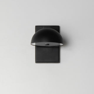 ET2 E30242 Cauldron 7" Tall LED Outdoor Wall Sconce - 3000K - Black