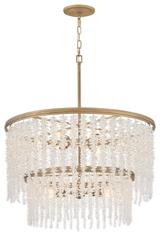 Fredrick Ramond Rubina Medium Chandelier, Burnished Gold