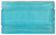 2x6 Field Tile Hand Poured Glass Tile, Aqua