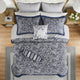 Madison Park Aubrey Comforter Sheet Set, Blue, Cal King