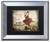 Color Bakery 'Join The Circus' Art, Silver Frame, Black Matte, 14"x11"
