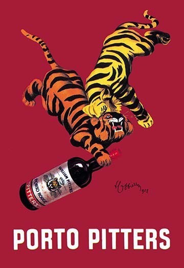Porto Pitters- Gallery Wrapped Canvas Art 28" x 42"