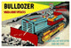 "Bulldozer Which a Robot Operates" Digital Paper Print by Retrotrans, 38"x26"