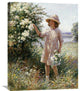 "Picking May Blossom" Stretched Canvas Giclee by William Kay Blacklock, 24"x30"
