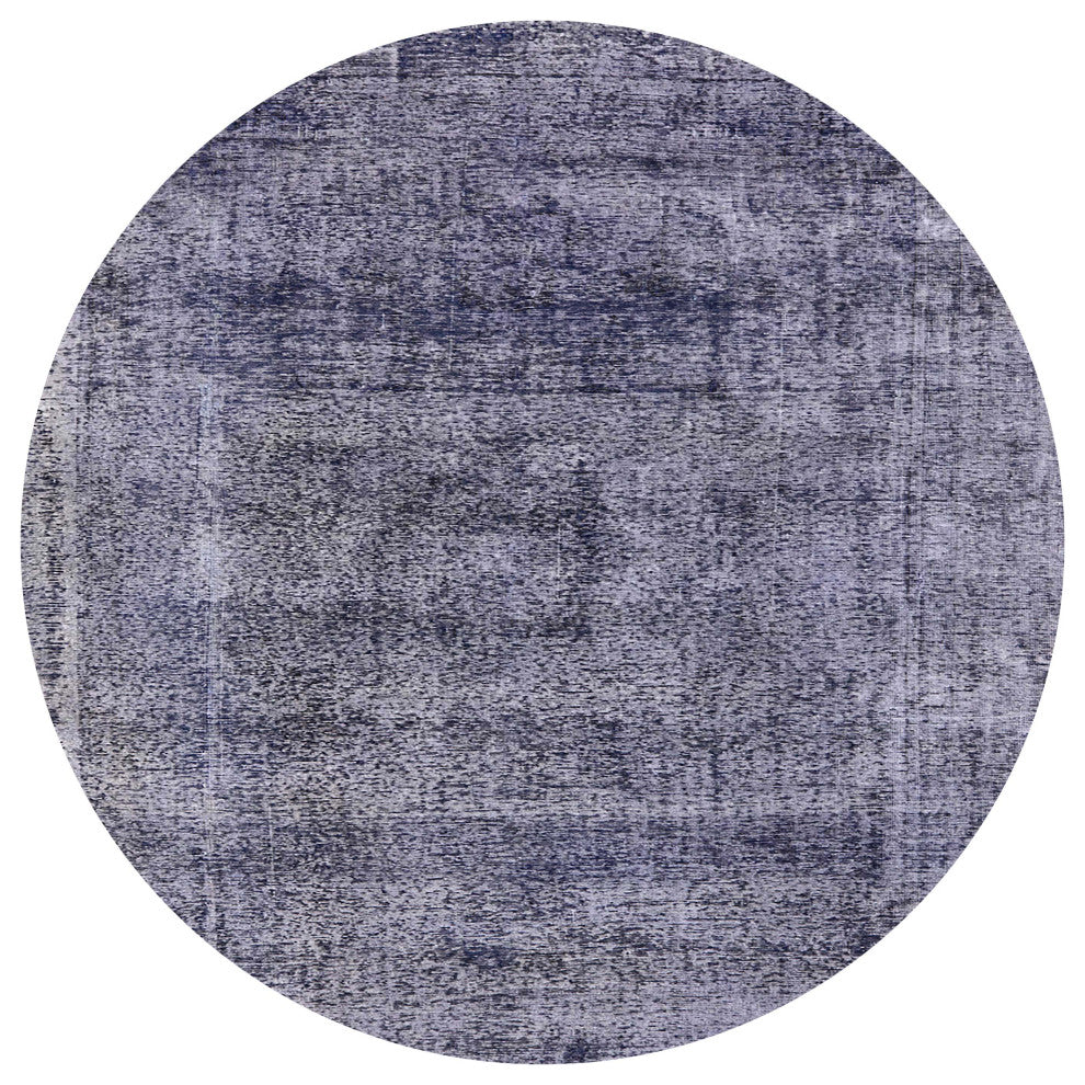 Ahgly Company Indoor Round Mid-Century Modern Area Rugs, 4' Round
