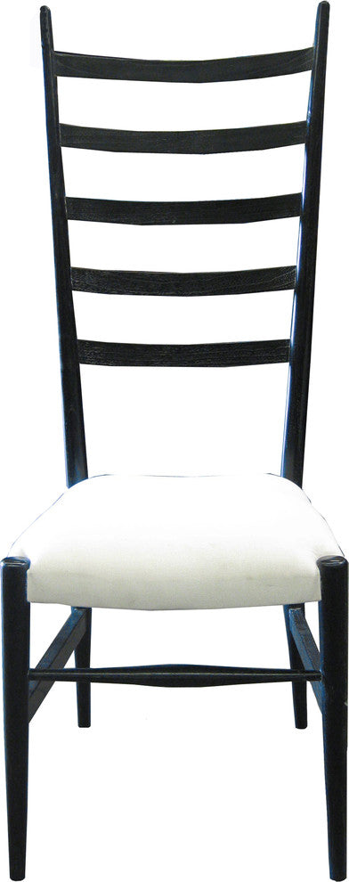 Ladder Chair, Hand Rubbed Black