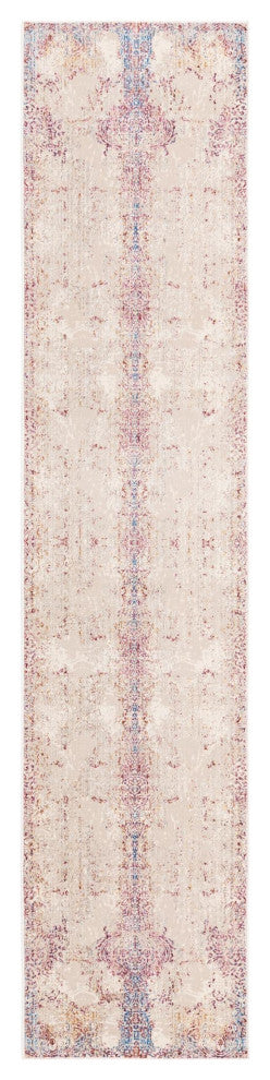 Unique Loom Babble Deepa Rug, Ivory, 2'x8' Runner
