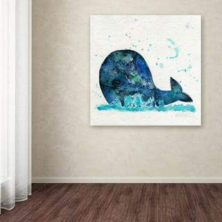 Wyanne 'Little Whale' Canvas Art, 24"x24"