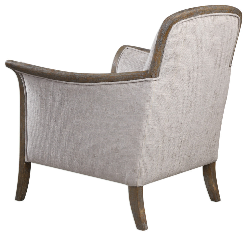Uttermost Brittoney Taupe Armchair
