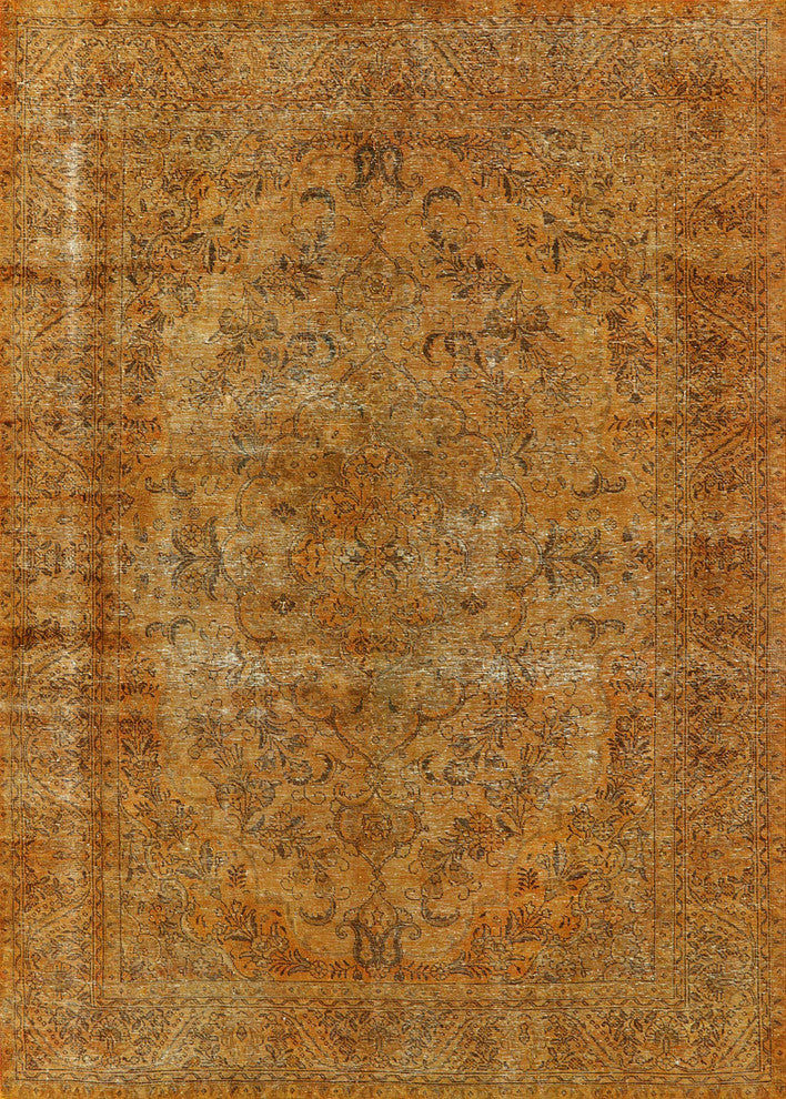 Ahgly Company Indoor Rectangle Mid-Century Modern Area Rugs, 7' x 10'