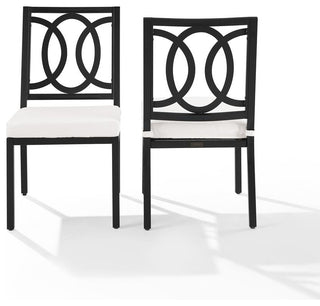 Chambers 2Pc Outdoor Metal Dining Chair Set