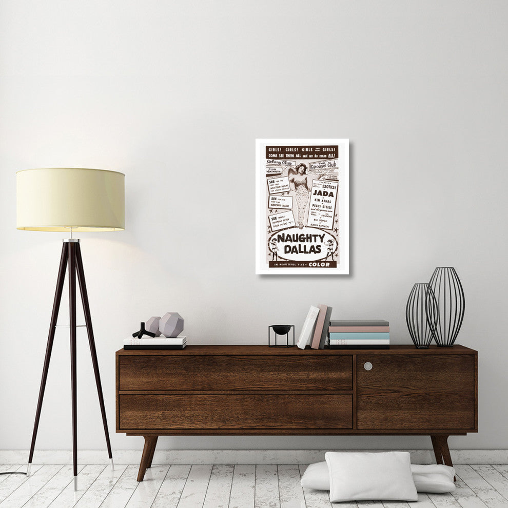"Vintage Vices: Naughty Dallas" Digital Paper Print by Vintage Vices, 22"x32"