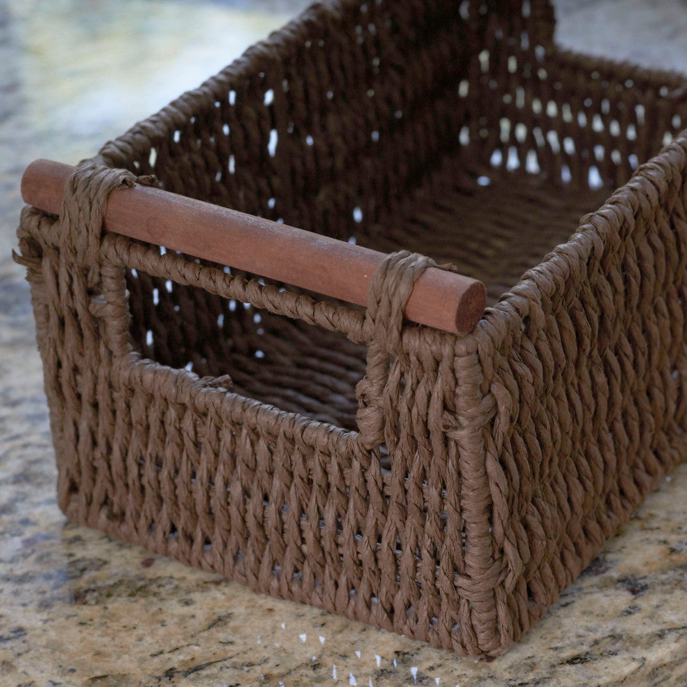 Decorative Woven Baskets 6 Pack