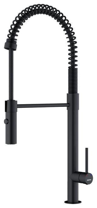 Karran Single-Handle Pull-Down Sprayer Kitchen Faucet, Matte Black