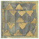 "Gold Tapestry V" Digital Paper Print by Albena Hristova, 26"x26"