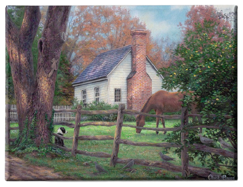 Cortesi Home "Where Time Moves Slower" by Chuck Pinson, Giclee Canvas, 40"x54"