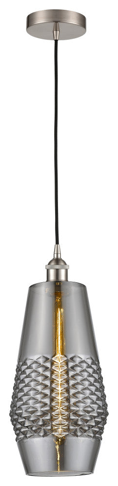 Innovations 616-1P-SN-G683-7 1-Light Mini Pendant, Brushed Satin Nickel