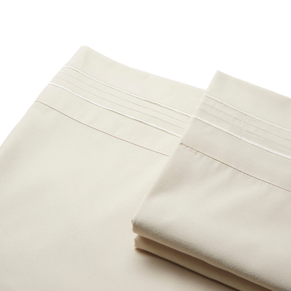 Linum Home Textiles 1800 TC Brushed Microfiber Standard Pillowcase (2PC Set)