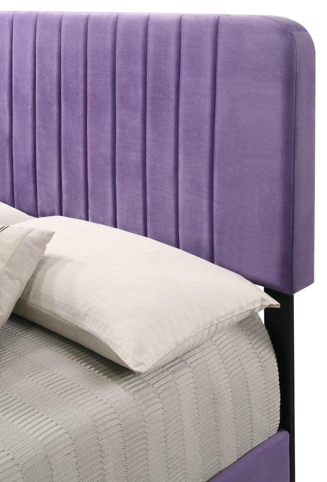 Lodi Bed, Purple, Queen