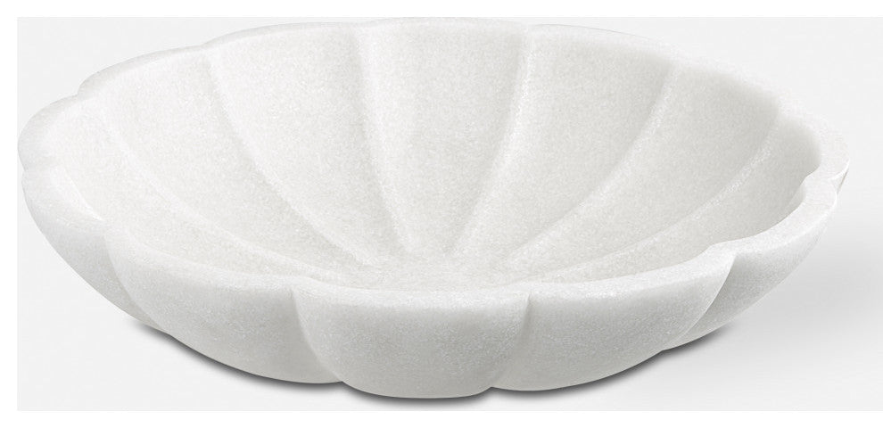 Uttermost Petal Ivory Ricestone Bowl