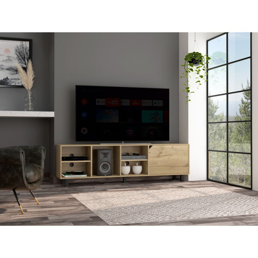 Native Tv Stand, Light Oak