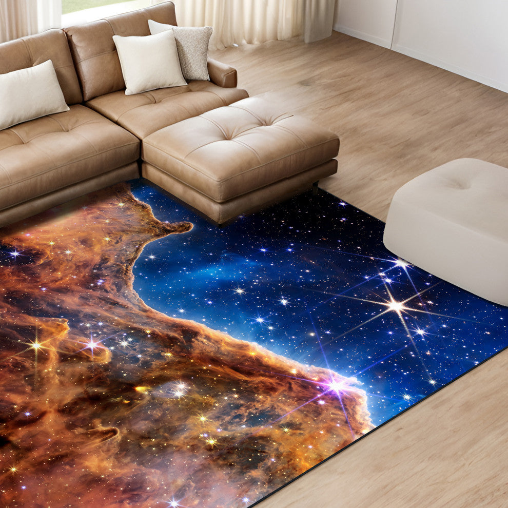 The James Webb Space Telescope Art Area Rug, 7.5'x10.3'
