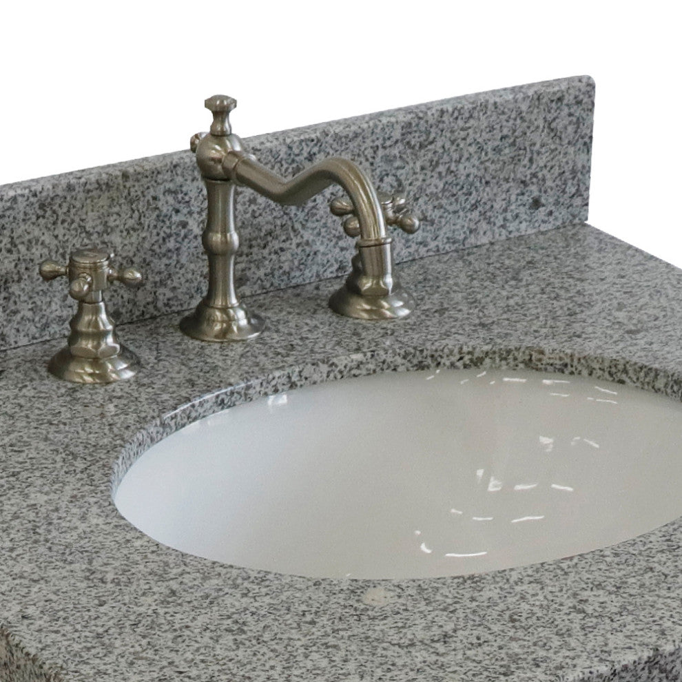 Messina Double Handle Brush Nickel High Arc Faucet With Drain Assembly