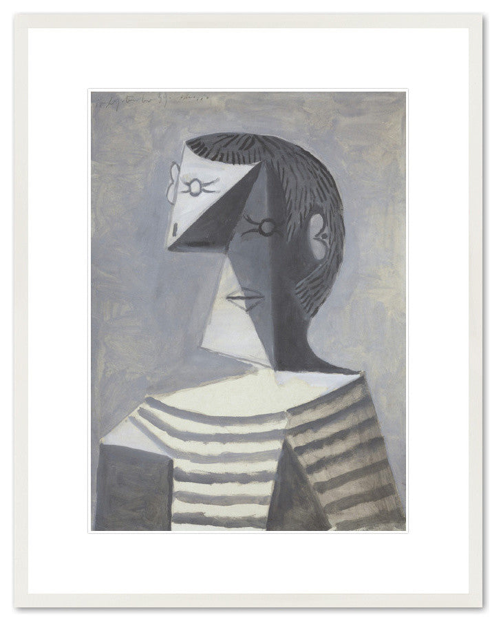 Half-Length Portrait of a Man in a Striped Jersey (Buste d'homme en tricot raye)