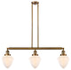 Innovations 213-BB-G661-7-LED 3 Light Island Light, Brushed Brass