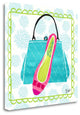 "Paris Shoe VIntage Fashion" By Studio Bella, Giclee on Gallery Wrap Canvas