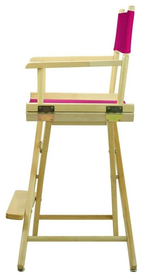 024" Director's Chair Natural Frame-Magenta Canvas