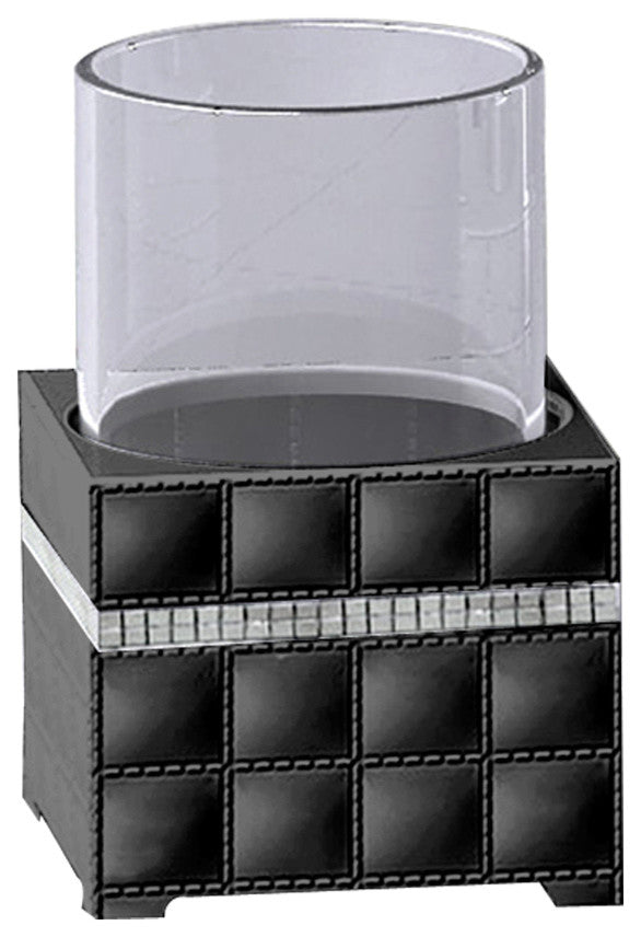 nu steel Giraffe Black Tumbler