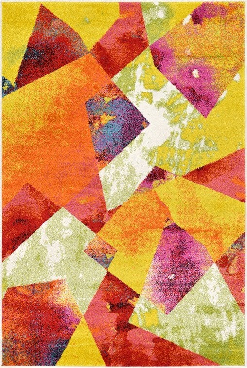Unique Loom Multicolored Lyon Cairo 4'' 0 x 6'' 0 Area Rug